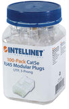 Wtyk modularny RJ45 Cat5e 100 szt Packaging Image 2