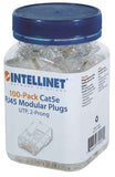 Wtyk Modularny RJ45 Cat5e Opakowanie 100 Sztuk Packaging Image 2