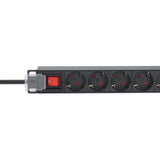 Listwa zasilająca Rack 19" 1U 9 gniazd Image 5