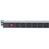 Listwa Zasilająca 19" 1U 8-Gniazd C13 z Uchwytami na Kable Image 5