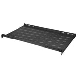 Półka 1U z regulacją głębokości od 750 do 950 mm do szaf Rack 19"1000 mm, czarna Image 2