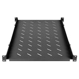 Półka 1U z regulacją głębokości od 750 do 950 mm do szaf Rack 19"1000 mm, czarna Image 3