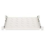 Półka 1U z regulacją głębokości od 350 do 550 mm do szaf Rack 19" 600 mm, szara Image 3