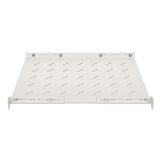 Półka 1U z regulacją głębokości od 550 do 750 mm do szaf Rack 19" 800 mm, szara Image 4