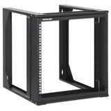 Rama Rack 19" naścienna do samodzielnego montażu, z 2 słupkami, 9U, 500x450 Image 2