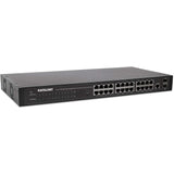 24-portowy Przełącznik Gigabit Ethernet zarządzalny z 2 slotami SFP Image 3