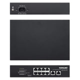 8-Portowy Przełącznik Gigabit Ethernet PoE+ z 2 Portami Gigabit Uplink RJ45 Image 6