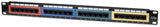 Patch Panel Cat5e, z kolorowymi modułami Image 1