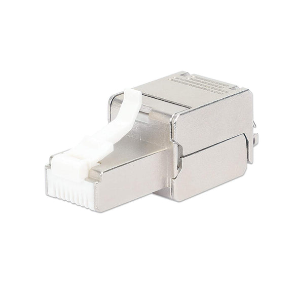 Samozaciskowy Wtyk Modularny RJ45 Cat6 Ekranowany 10G Beznarzędziowy Image 1