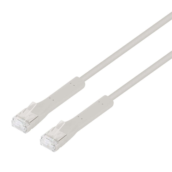 Patchcord Cat6a F/FTP FlexiBoot Slim, 2 m, szary Image 1