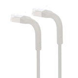 Patchcord Cat6a F/FTP FlexiBoot Slim, 2 m, szary Image 6