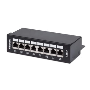 8 Portowy Patch Panel Cat6A Ekranowany Desktop Image 1