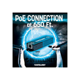 Regenerator Extender sygnału PoE+ 1-portowy Gigabitowy Image 9