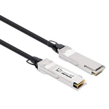 Kabel Twinax QSFP+ 40G DAC pasywny 0.5m, kompatybilny z MSA Image 3