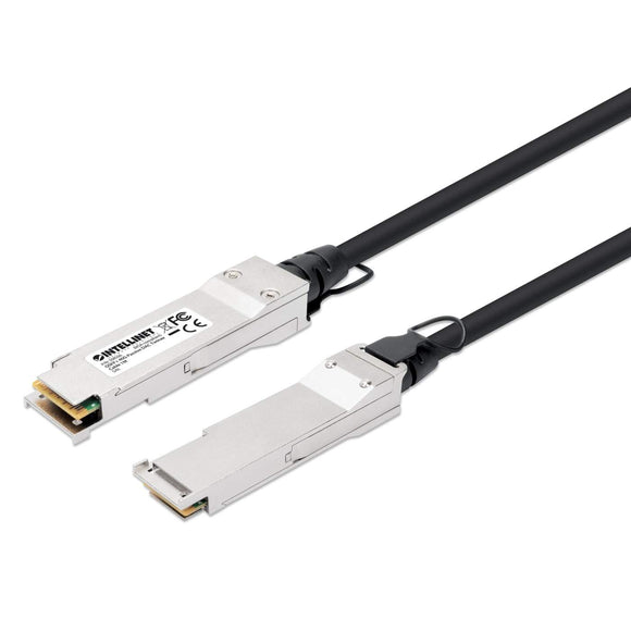 Kabel Twinax QSFP+ 40G DAC pasywny 1m, kompatybilny z MSA Image 1