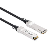 Kabel Twinax QSFP+ 40G DAC pasywny 1m, kompatybilny z MSA Image 3